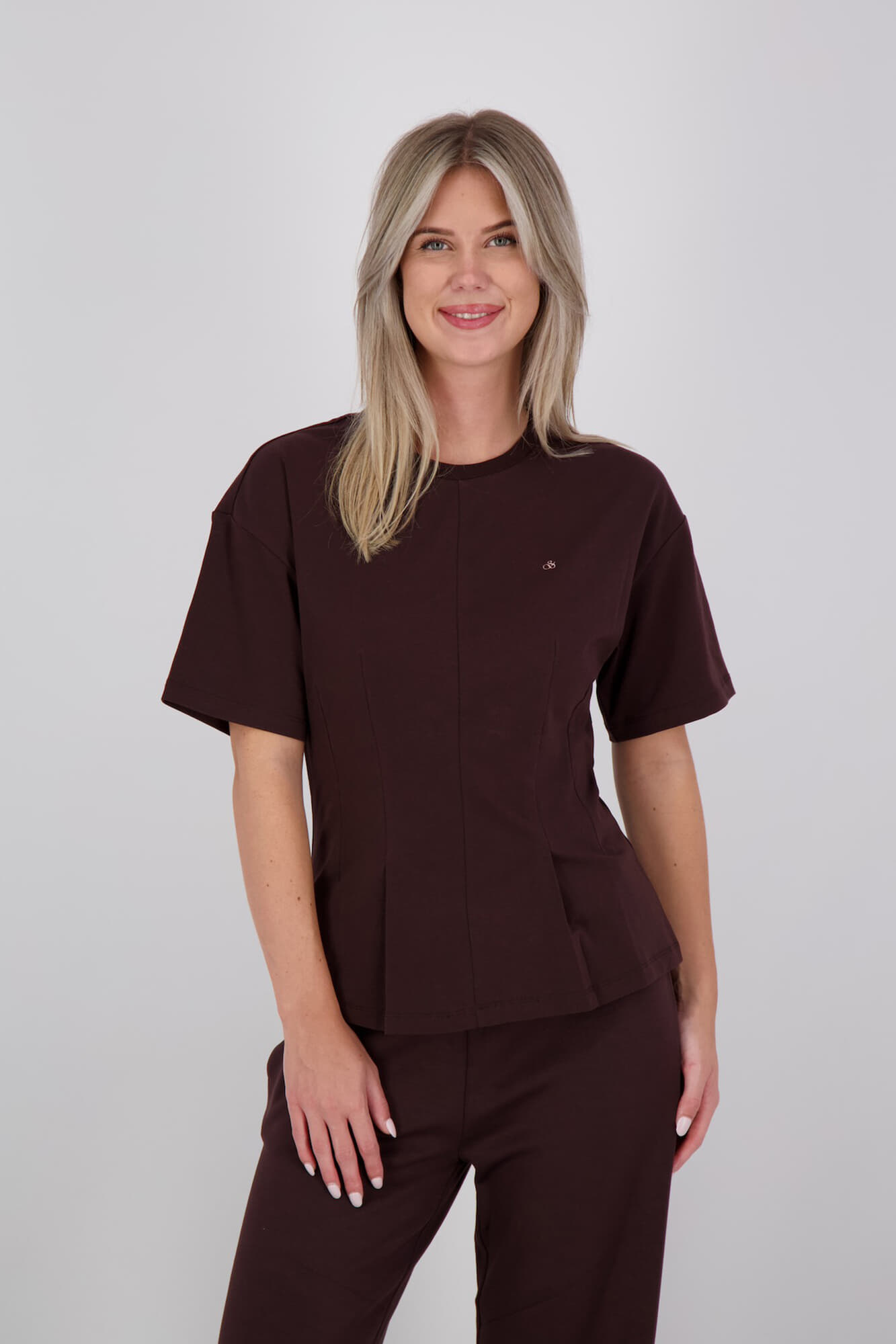Scotch & Soda T-shirt with shaping Bruin
