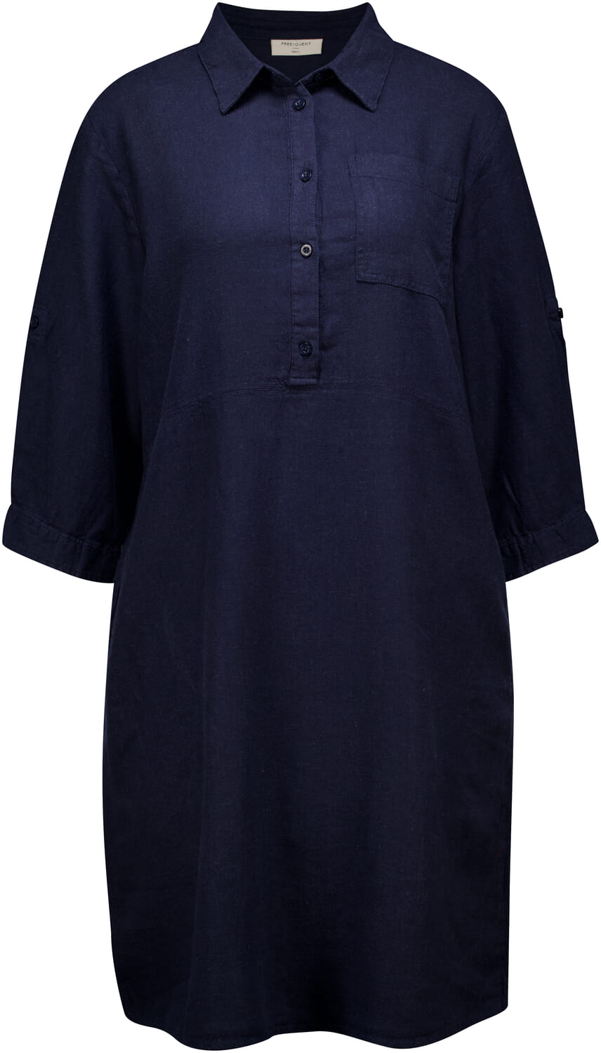 Freequent Jurk Laluna Blauw