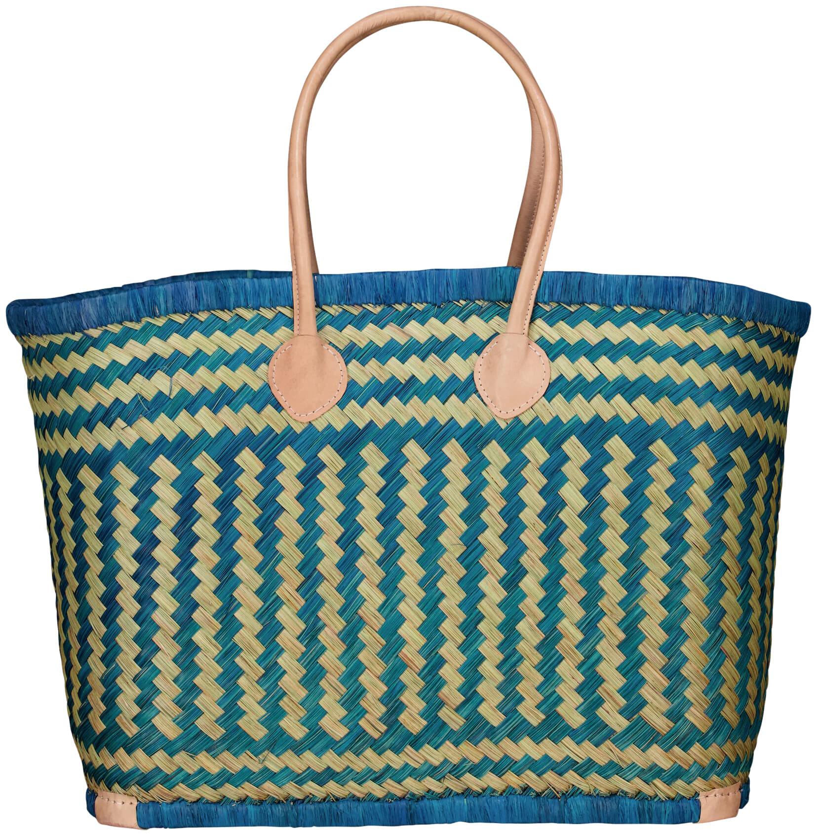 Bomont Rieten mand Blauw