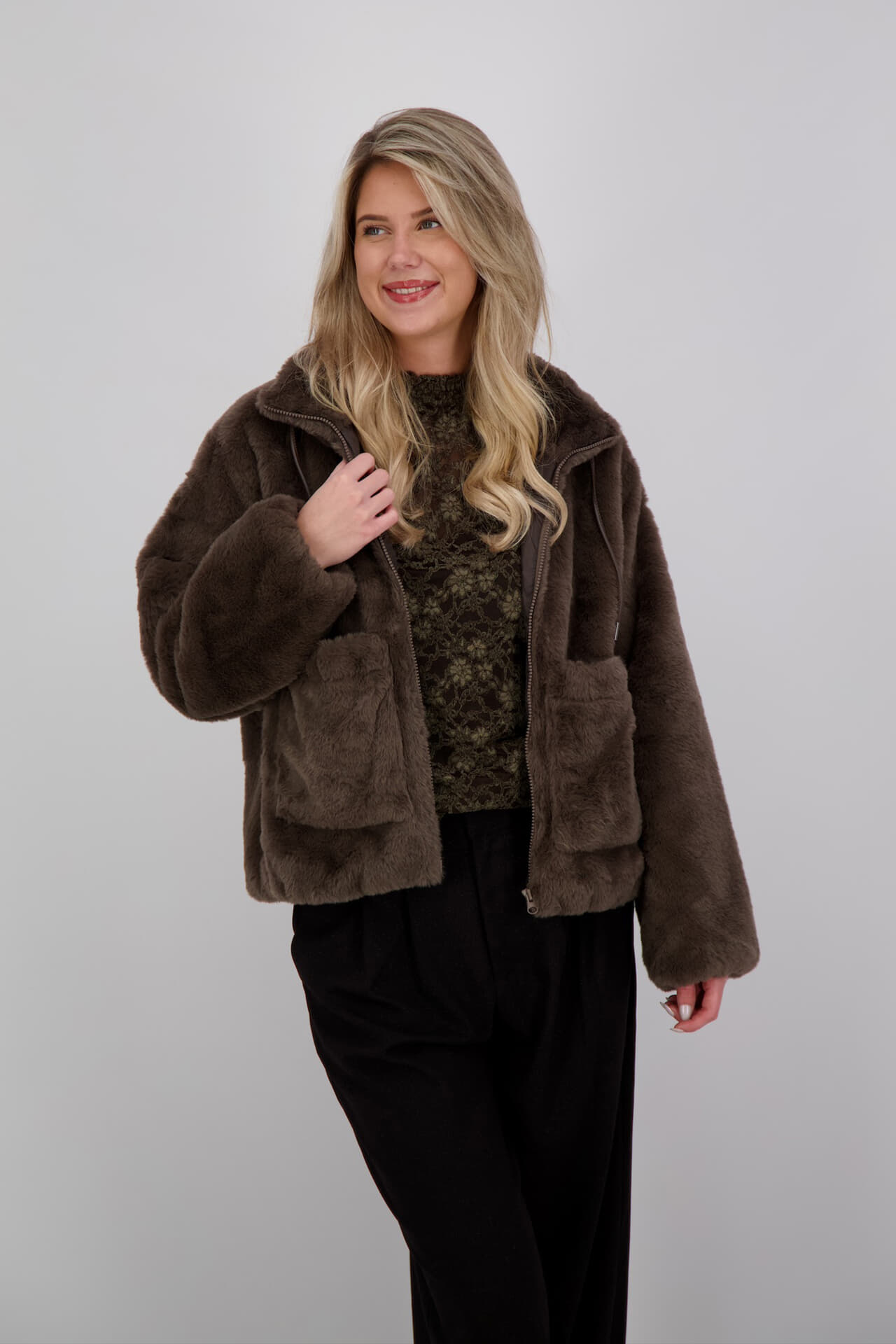 Freequent Jas Fony  Taupe