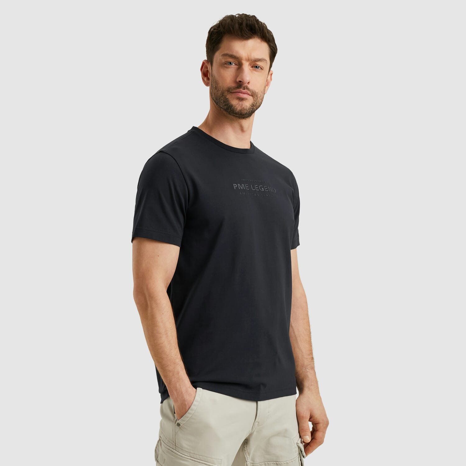 Pme Legend T-shirt met Artwork Blauw