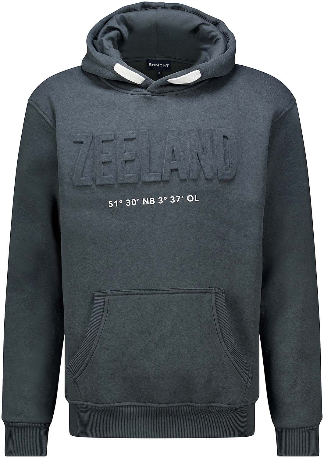 Bomont Hoodie Zeeland Unisex Grijs