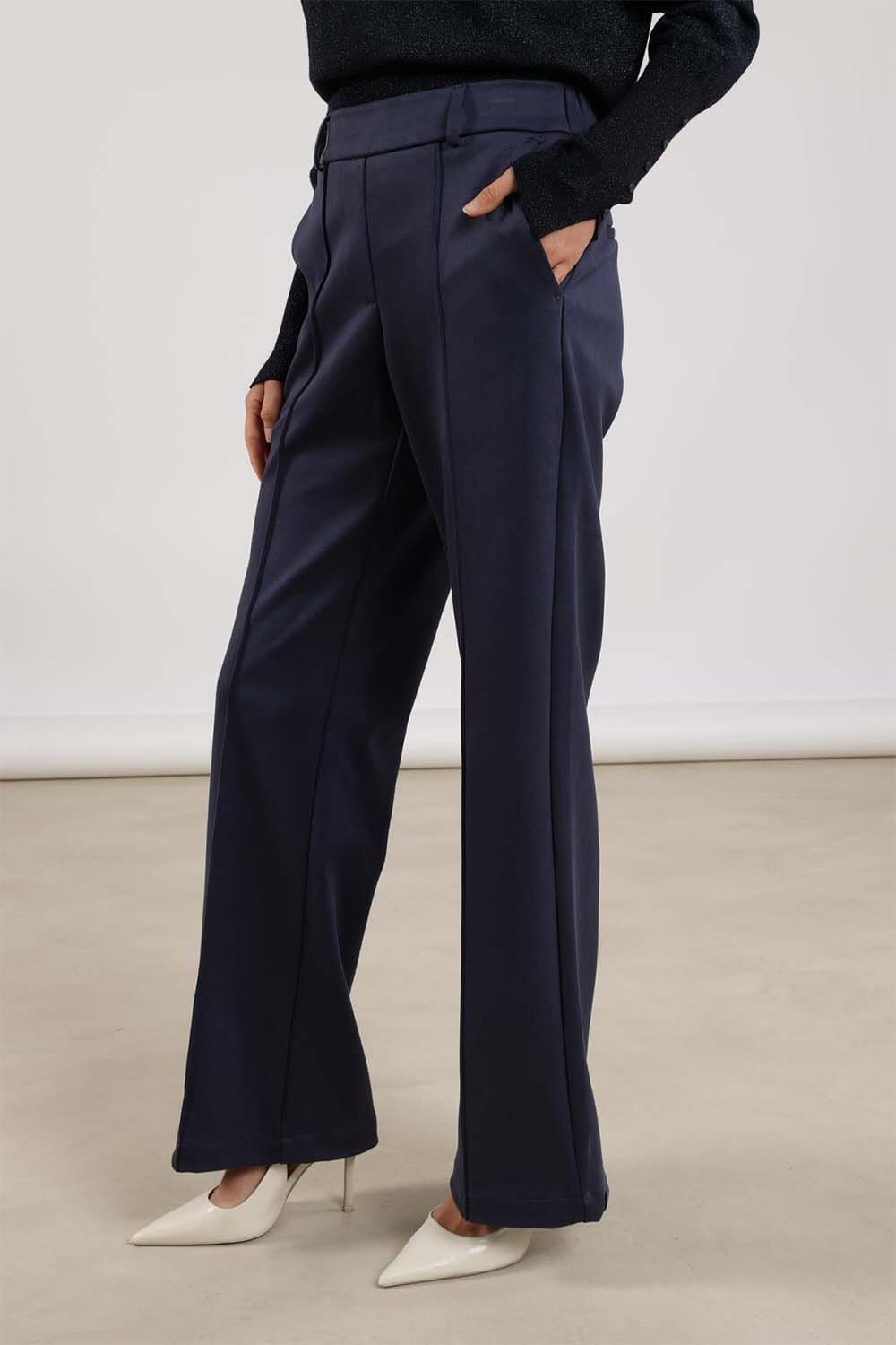 Nukus Pantalon Jill Scuba Blauw