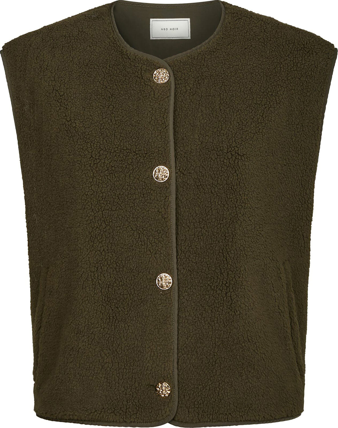 Neo Noir Gilet Mariko Teddy Groen