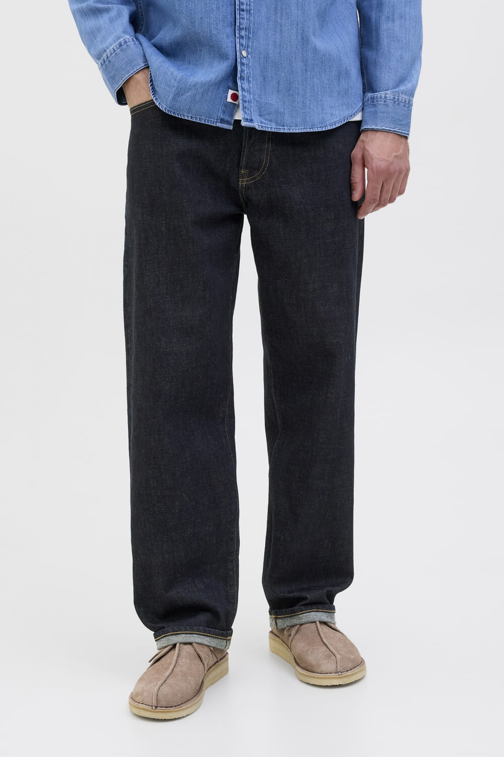 Royal Denim Division Jeans Royal Selvedge Loose Fit Blauw