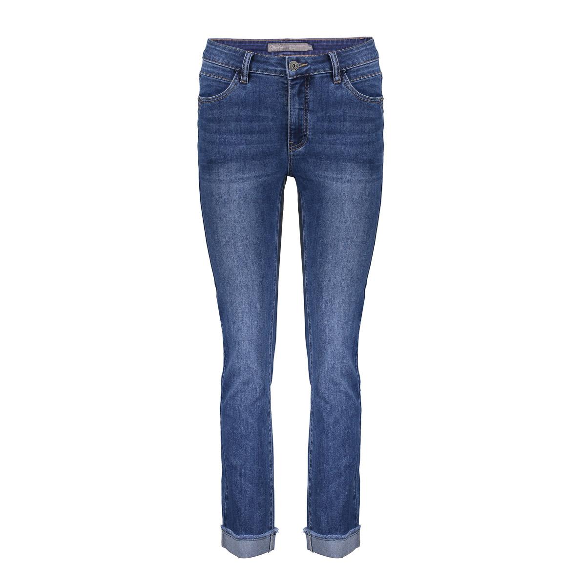 Geisha Jeans Turn-up Blauw