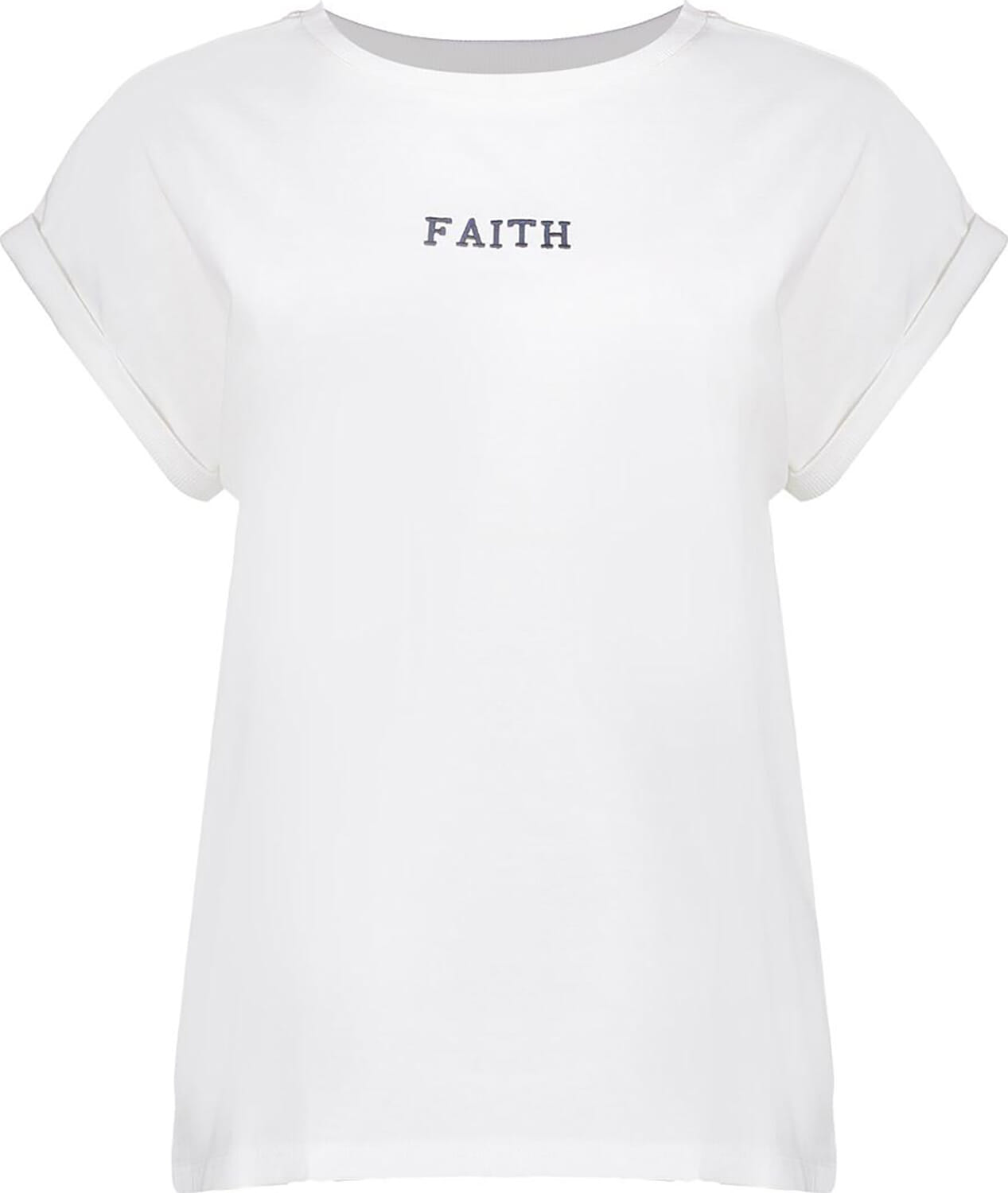 Geisha T-shirt Word Embroidered  Wit