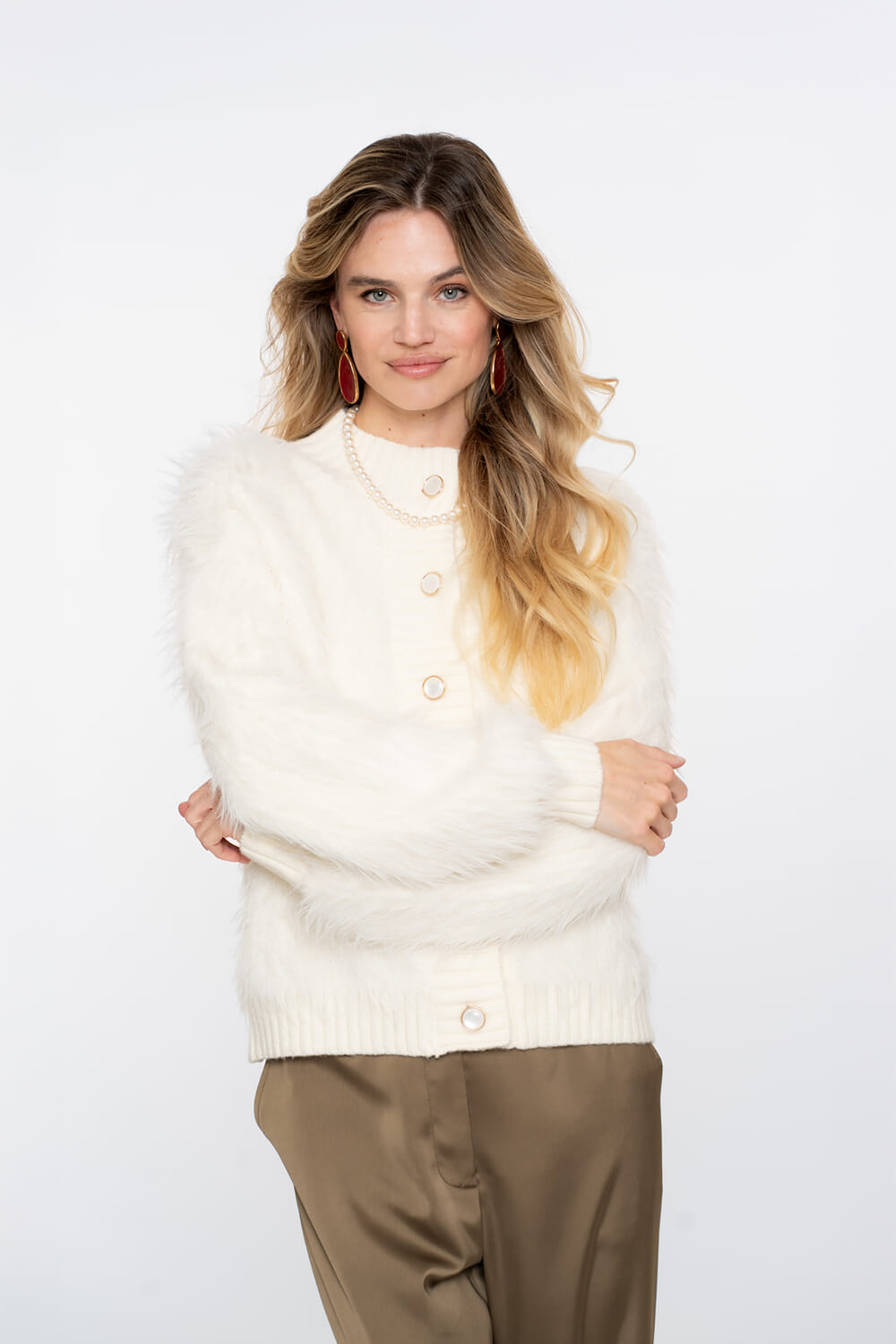 Geisha Vest Furry Wit