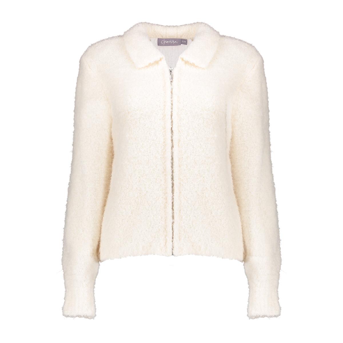Geisha Vest with collar Off White