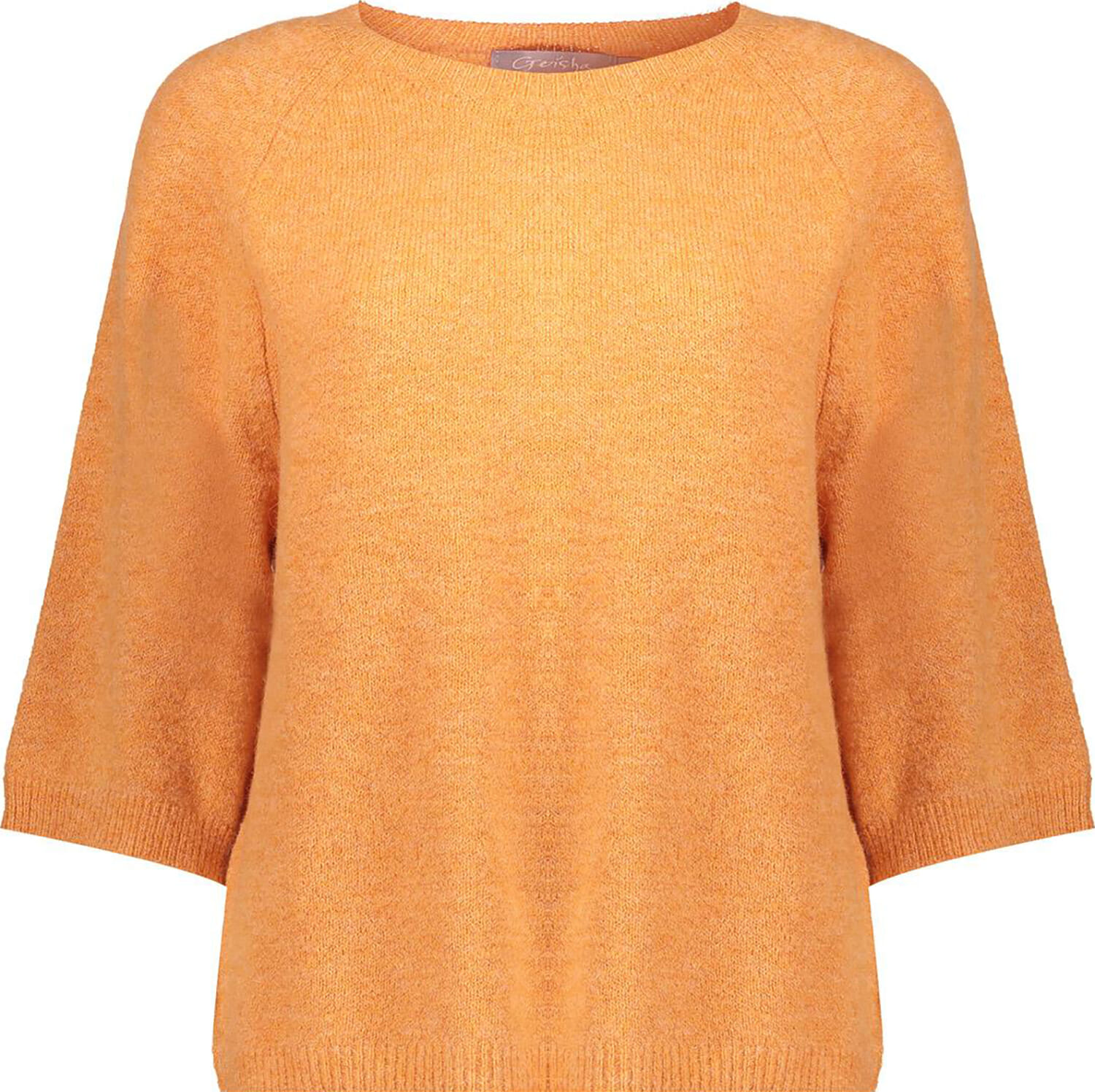 Geisha Pullover 3/4 Mouw Oranje
