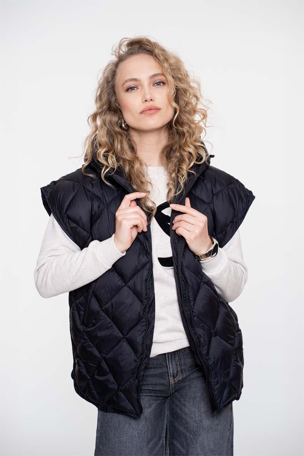 Geisha Bodywarmer Zwart