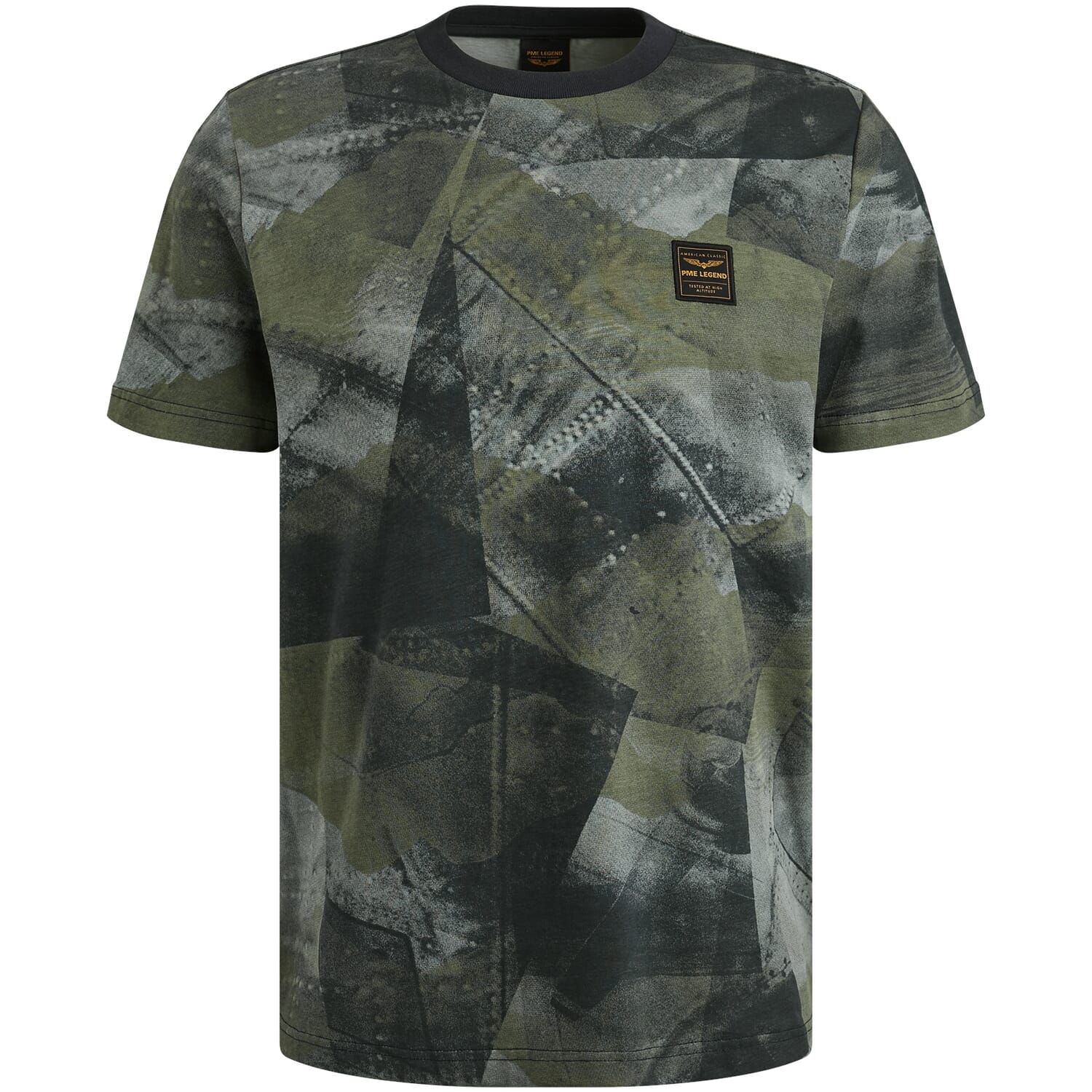 Pme Legend T-shirt All-Over-Print Jersey Navy