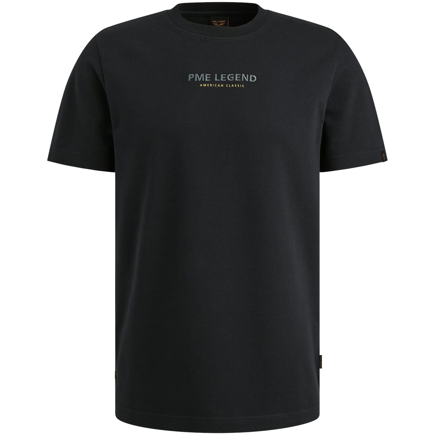 Pme Legend T-shirt Flat Waffle Jersey Navy
