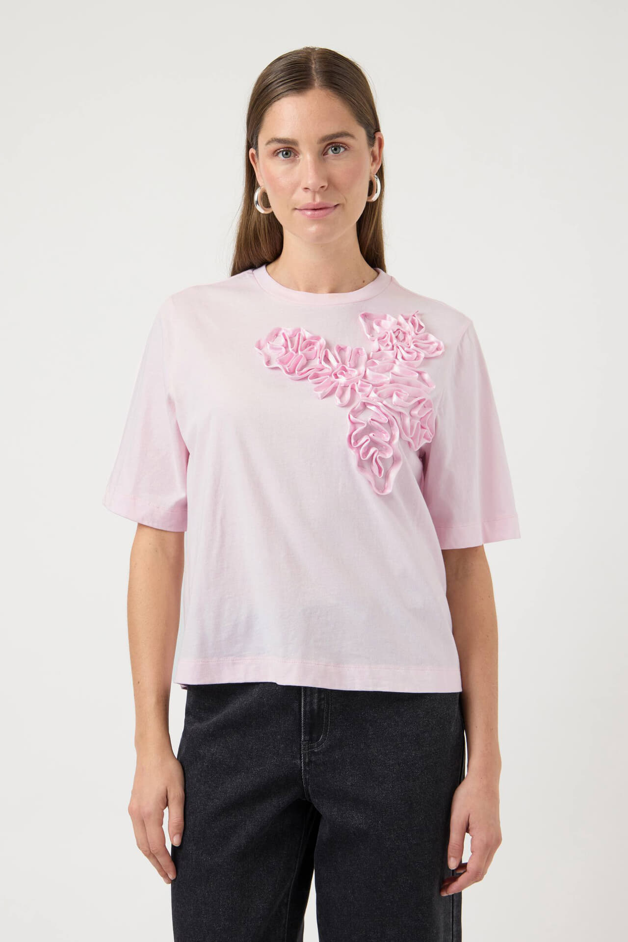 Y.A.S. T-shirt Visely Roze
