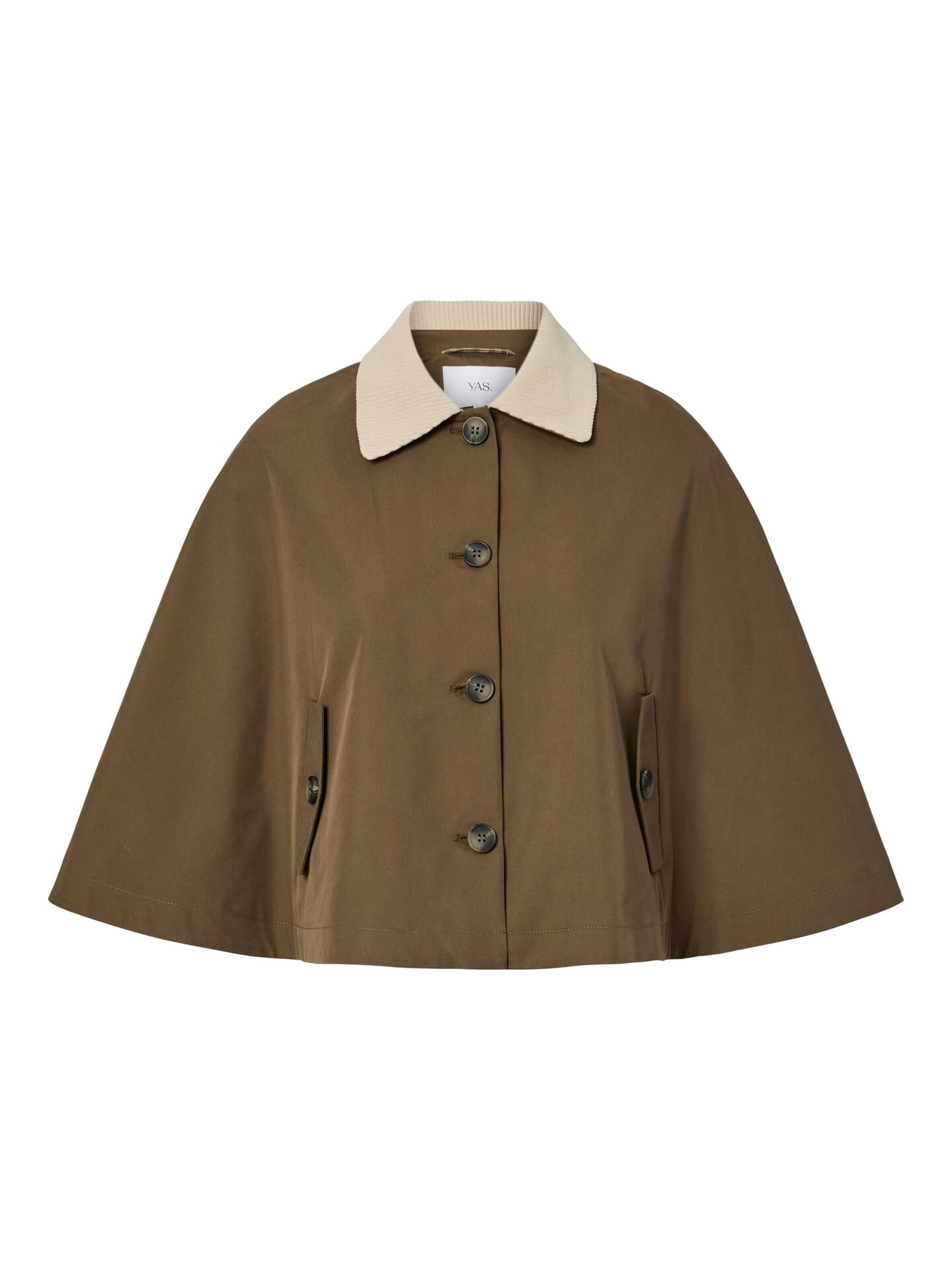 Y.A.S. Trenchcoat Maloma Kort Bruin