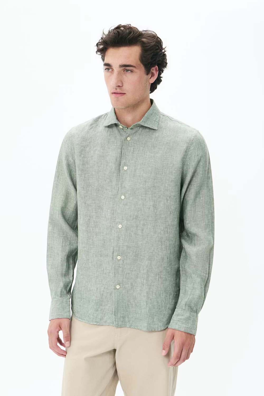 Matinique Overhemd Marc  Blauw