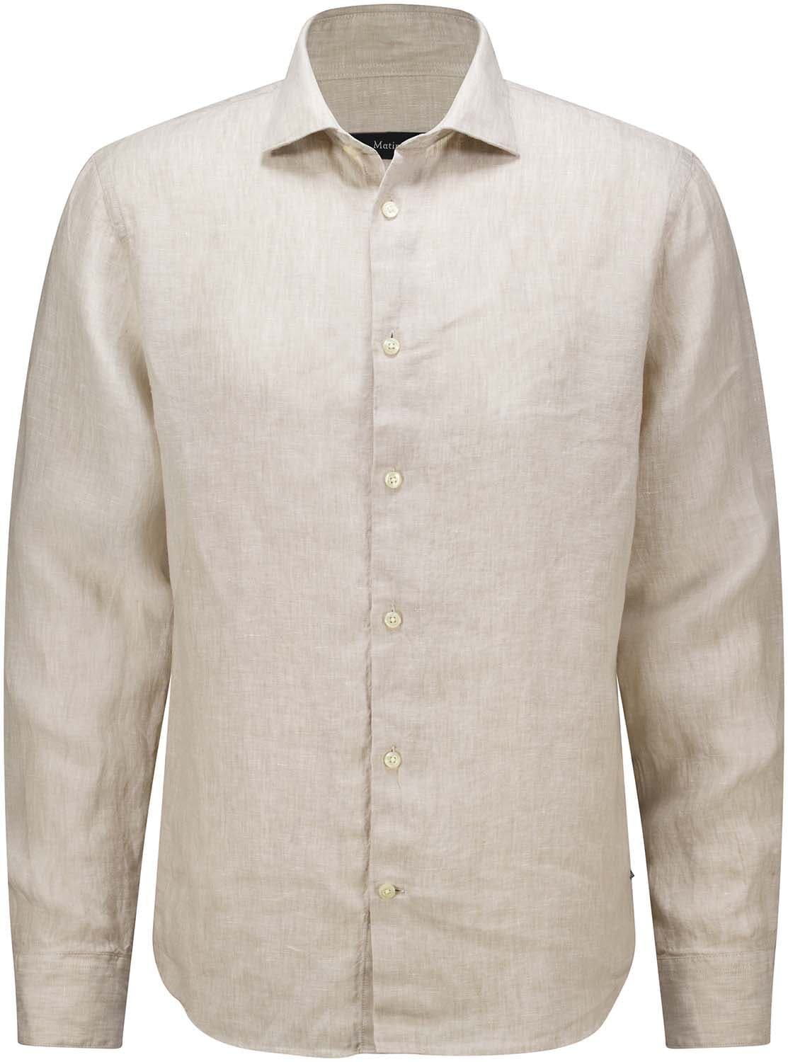 Matinique Overhemd Marc  Taupe
