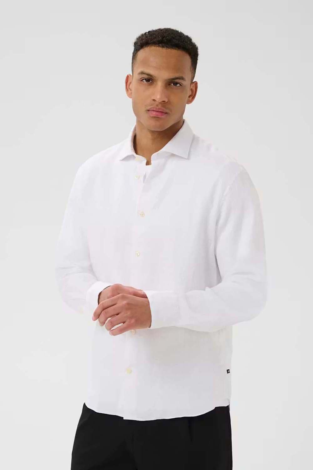 Matinique Overhemd Marc  Wit