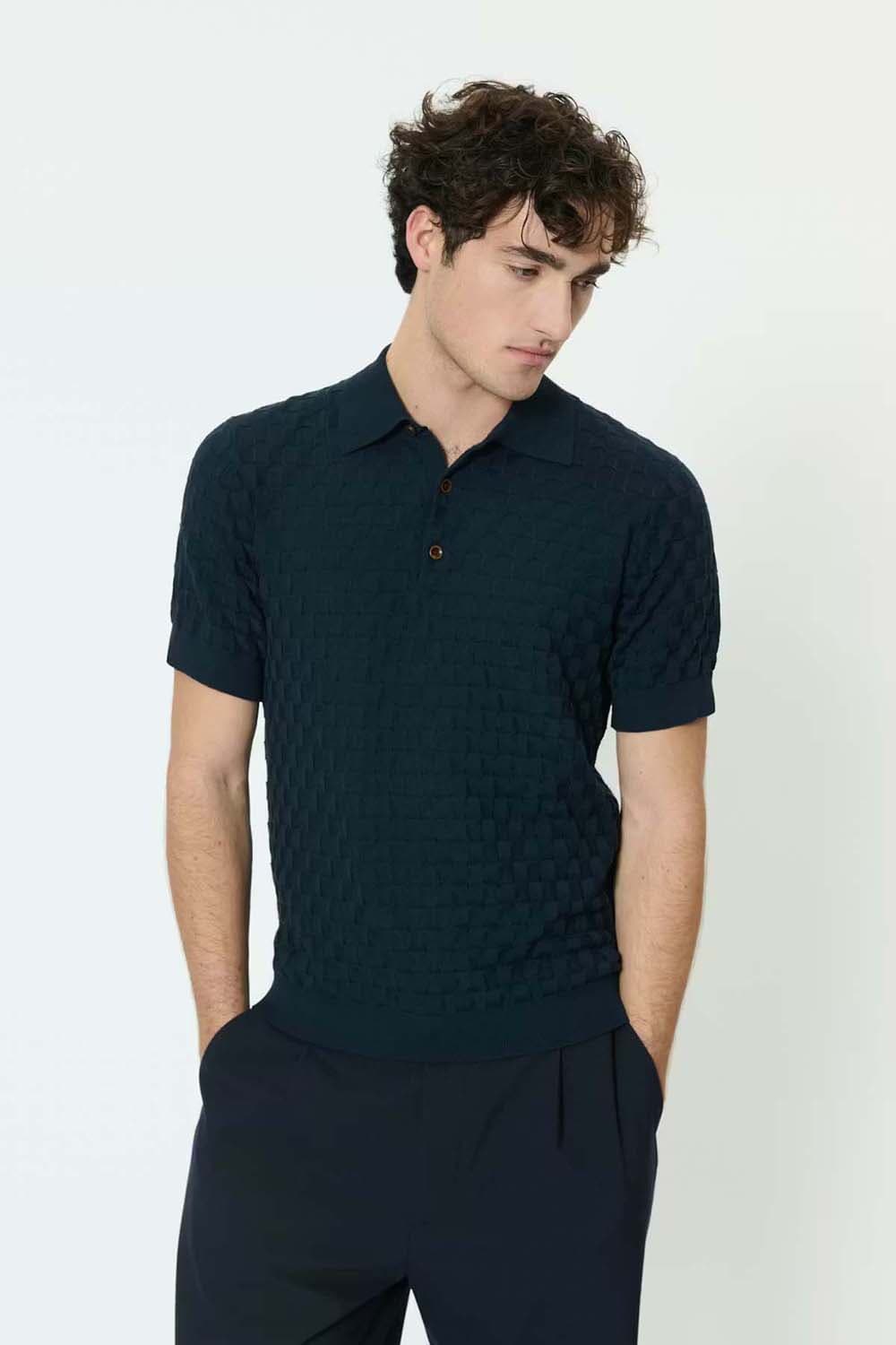 Matinique Polo Heritage Navy