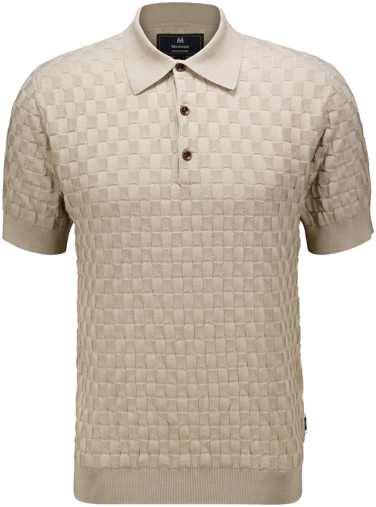 Matinique Polo Heritage Taupe