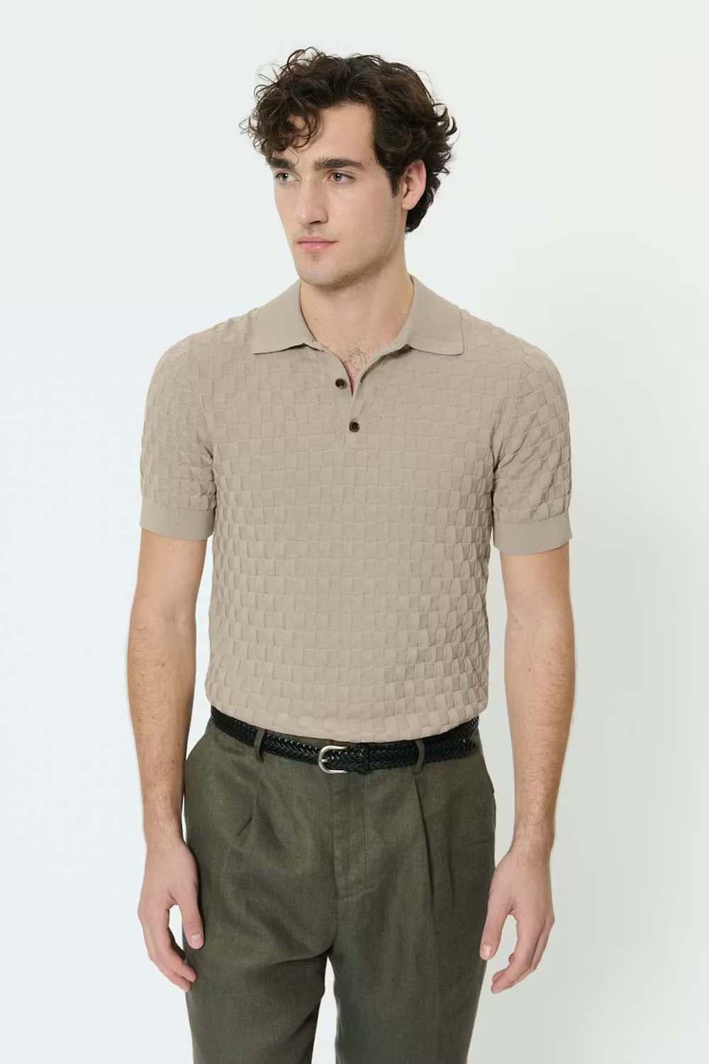 Matinique Polo Heritage Taupe