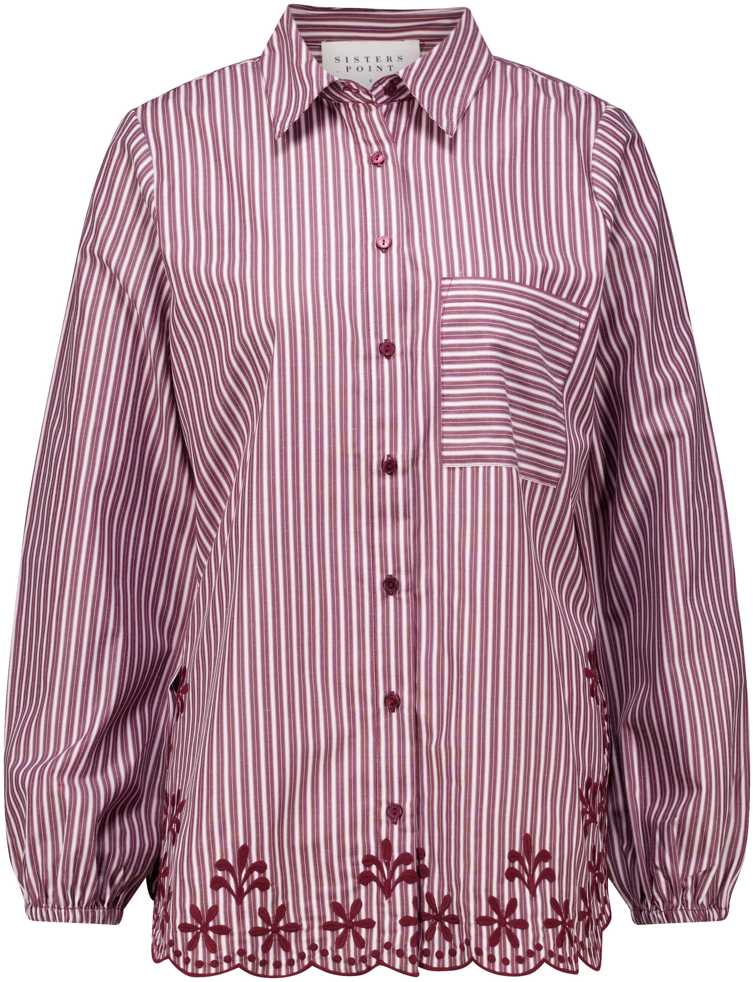 Sisters Point Blouse Istea Bordeaux Rood