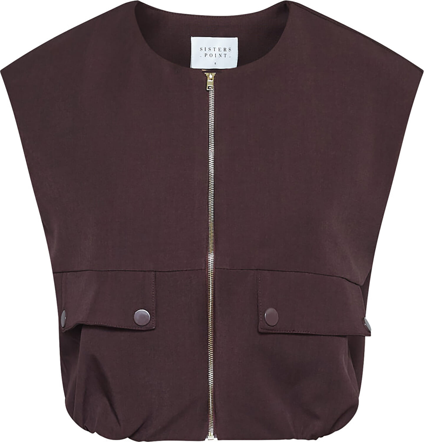 Sisters Point vest Garwin Bruin