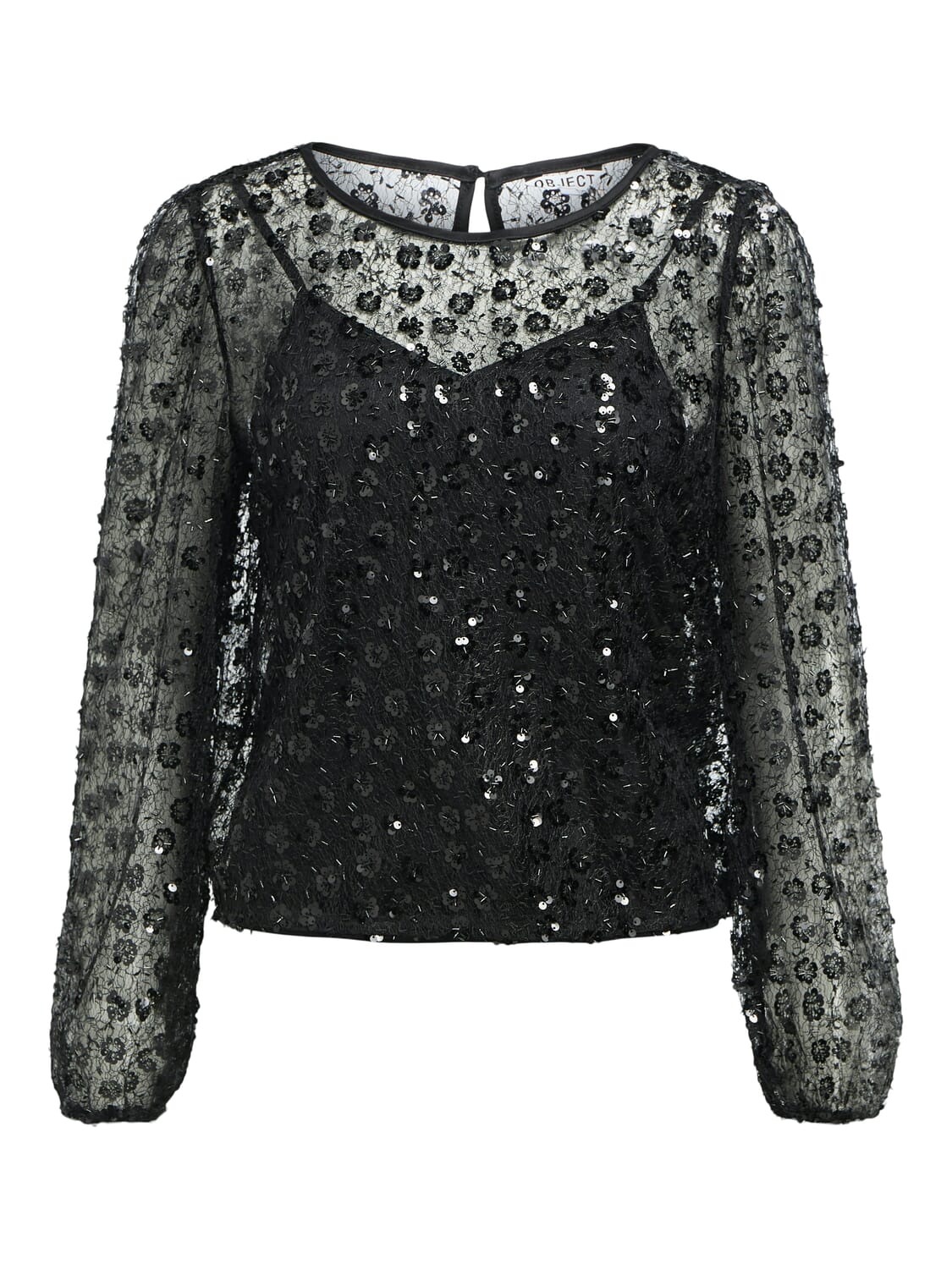 Object Top Maisy Zwart Object Top Maisy Zwart