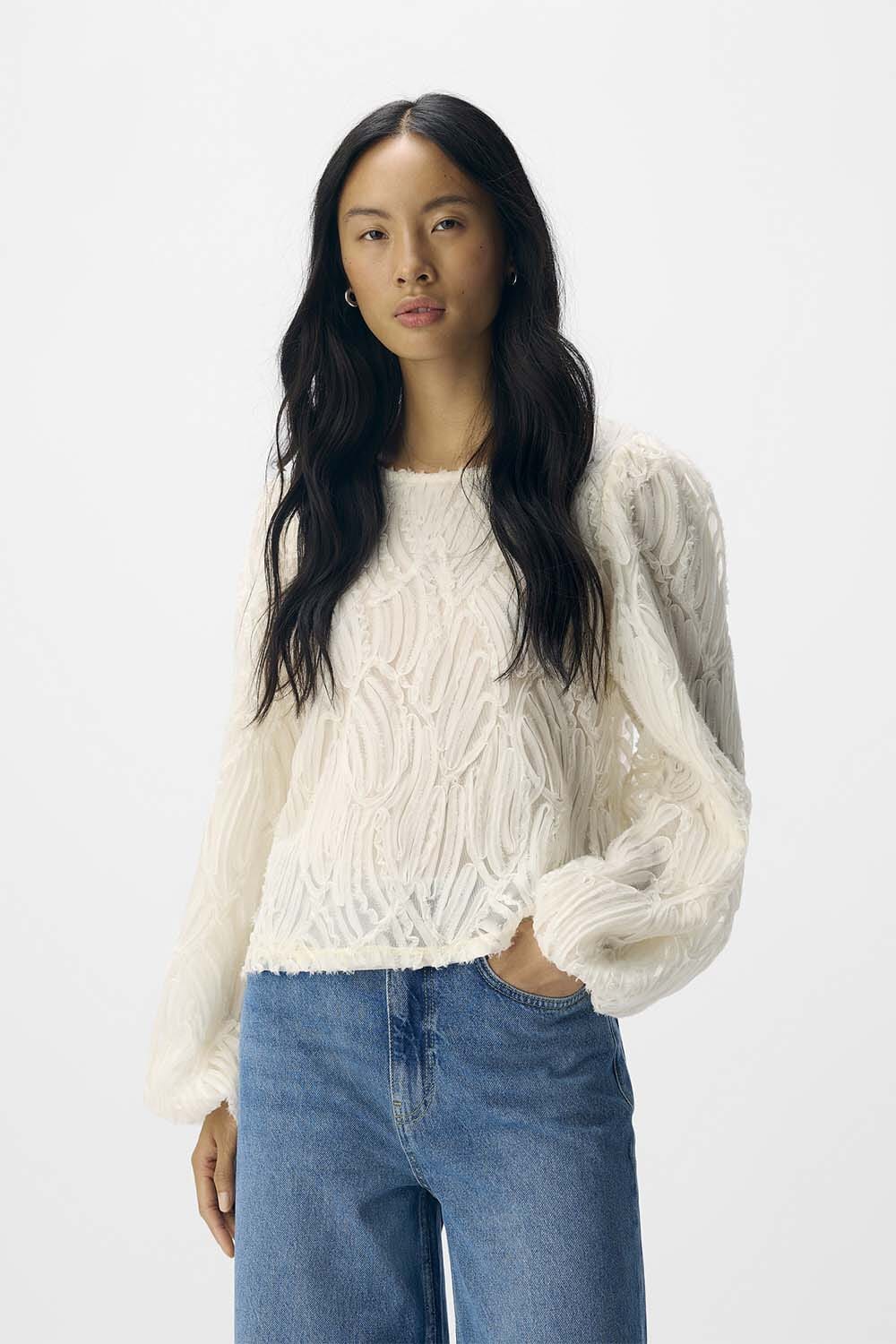 Object Blouse Lucie Crème