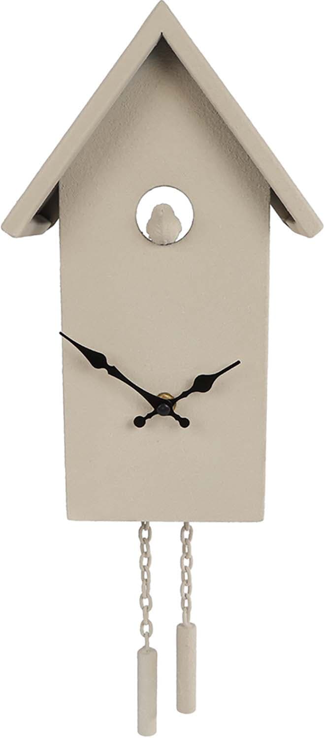 Bomont Collection Wandklok Koekoek crème metaal 42x18x9cm Crème