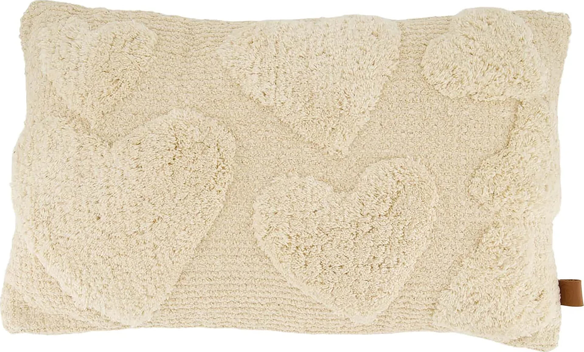 Zusss kussen hartjes 50x60cm ecru Crème