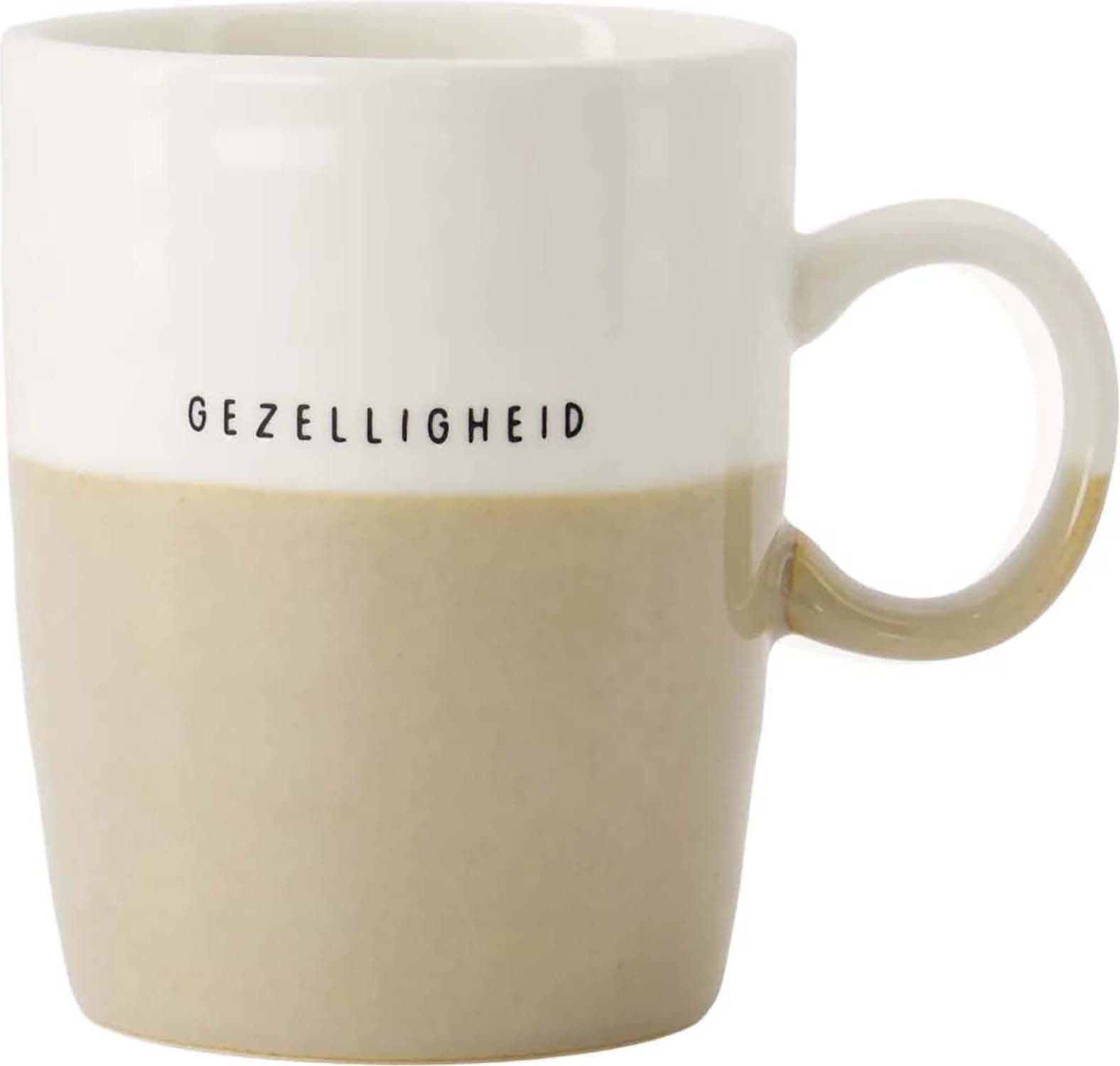 Zusss theemok gezelligheid wit/zand Bruin