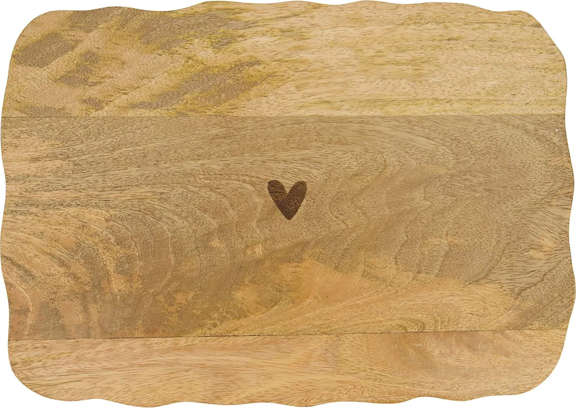 Zusss dienblad hout hartje Bruin