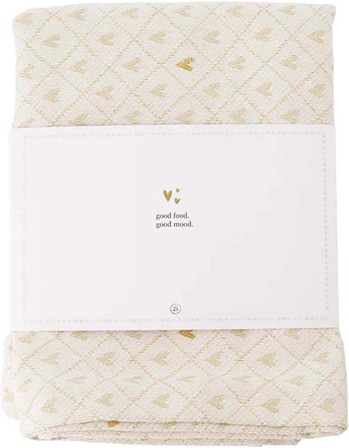 Zusss Tafelloper Hartjes kort Kaki