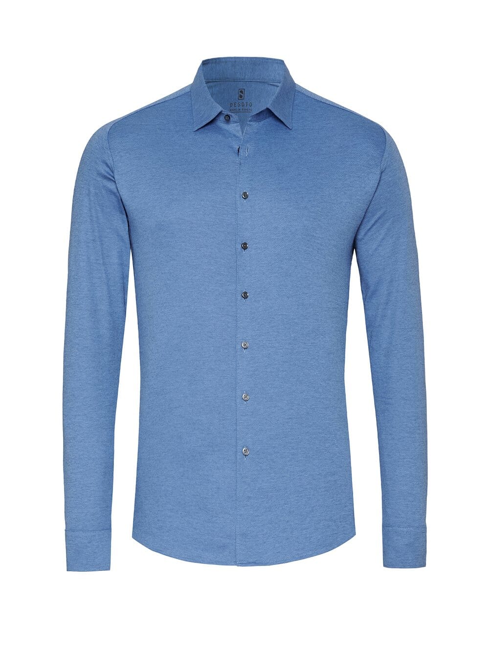 Desoto Overhemd Casual Kent Blauw