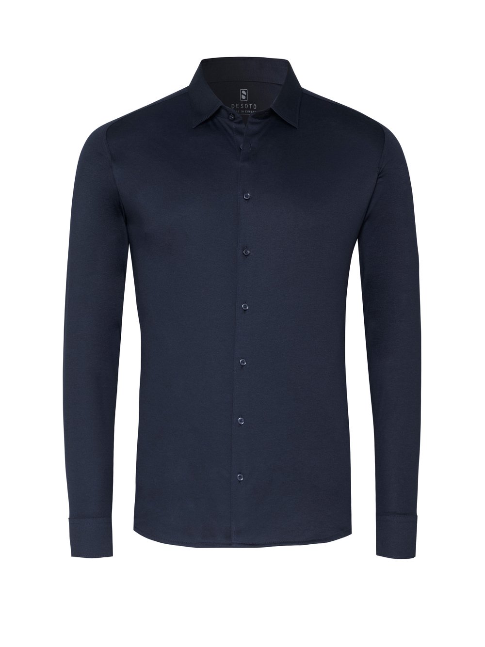 Desoto Overhemd Casual Kent Blauw