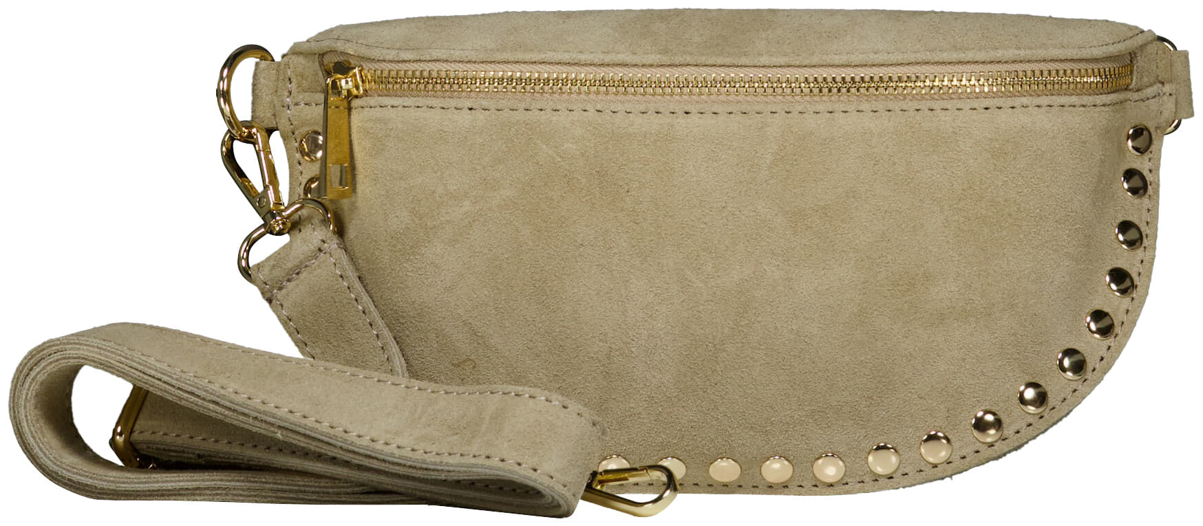 Bomont Tas Debby suede Kaki