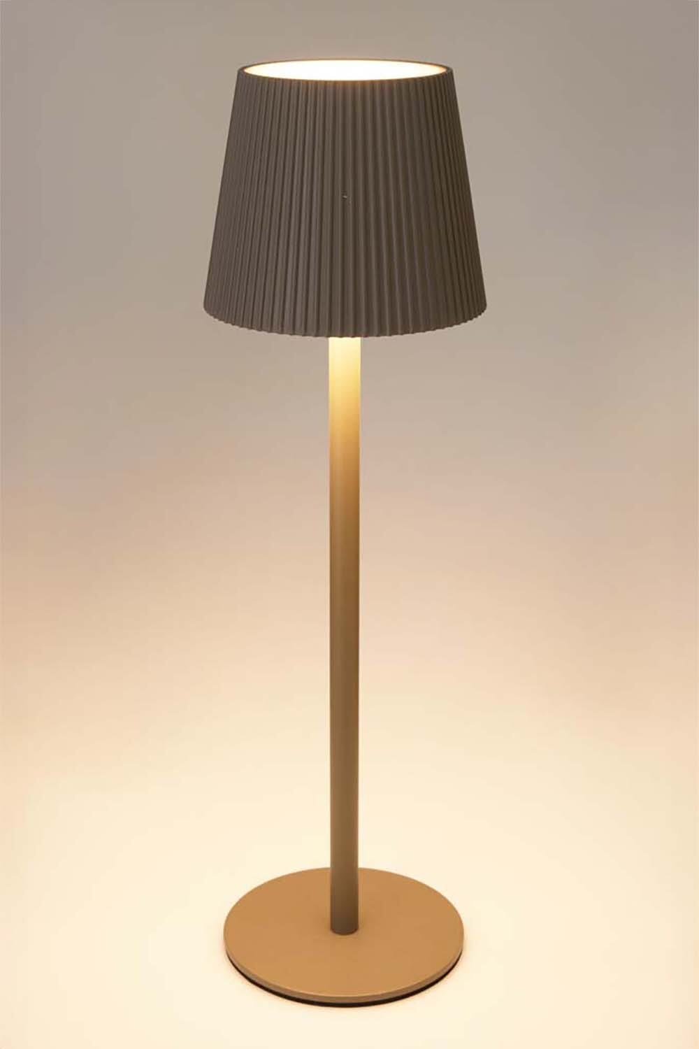 Bomont Collection TAFELLAMP 10X36CM TAUPE Bruin