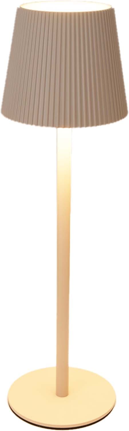 Bomont Collection TAFELLAMP 10X36CM CREAM Wit