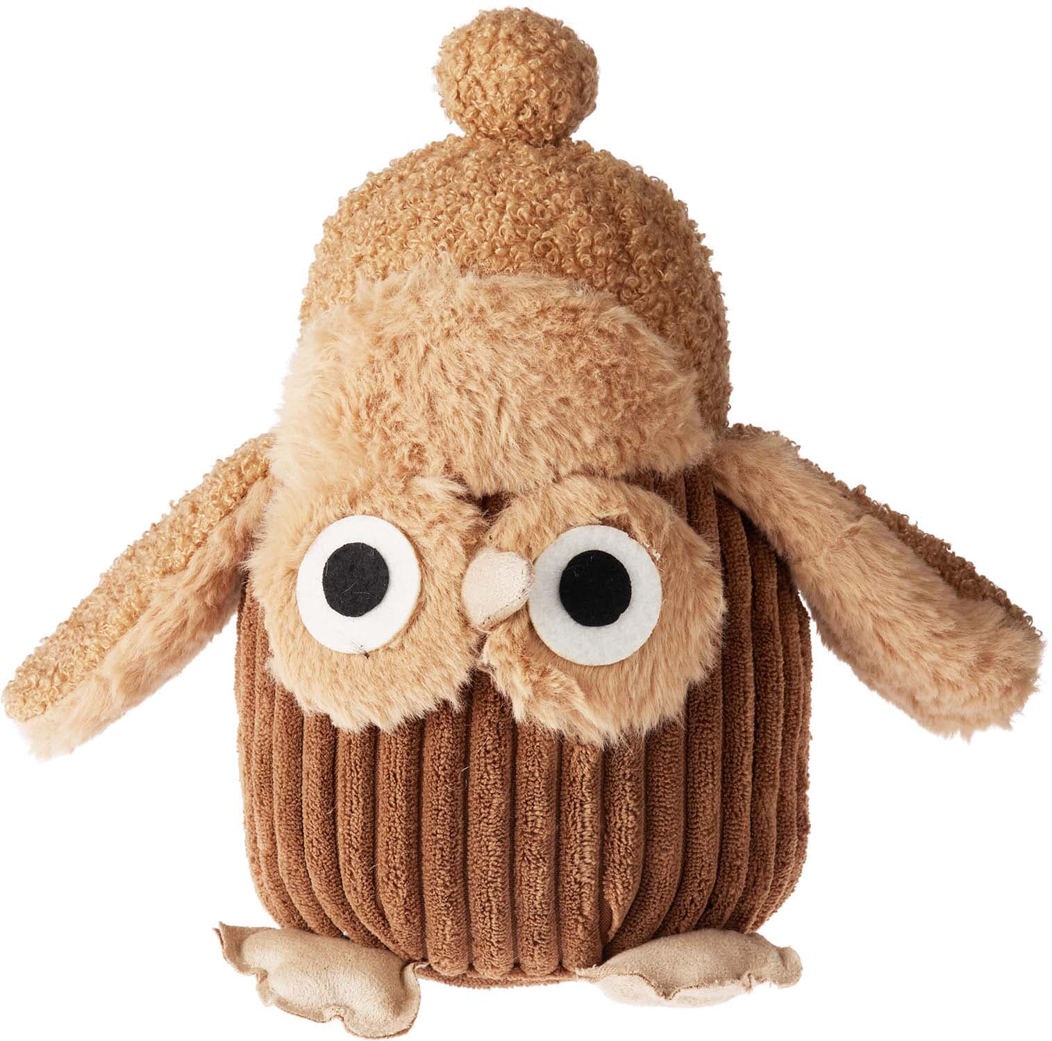 Bomont Collection Deurstopper Uil 15 x 13 x 23 cm Bruin