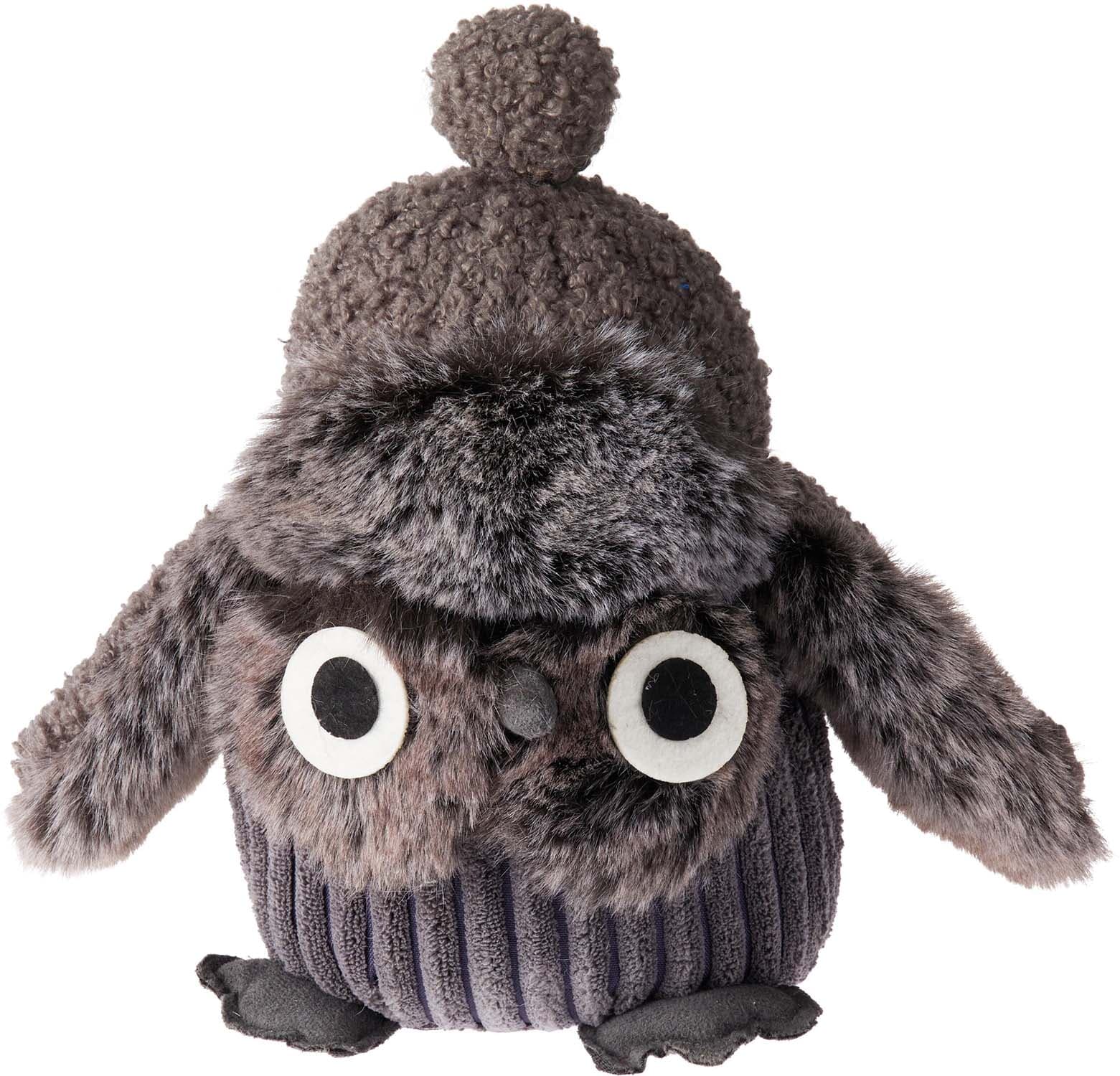 Deurstopper Uil 15 x 13 x 23 cm Taupe