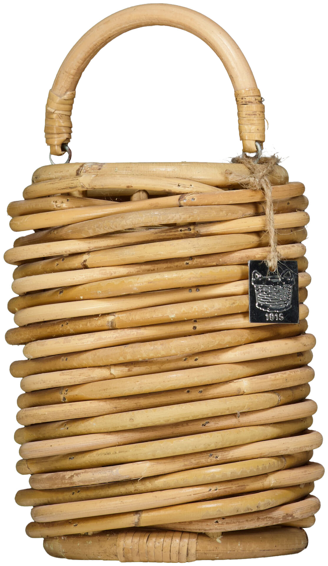 Bomont Collection Windlicht Chris Rotan Blond d15h20cm Bruin