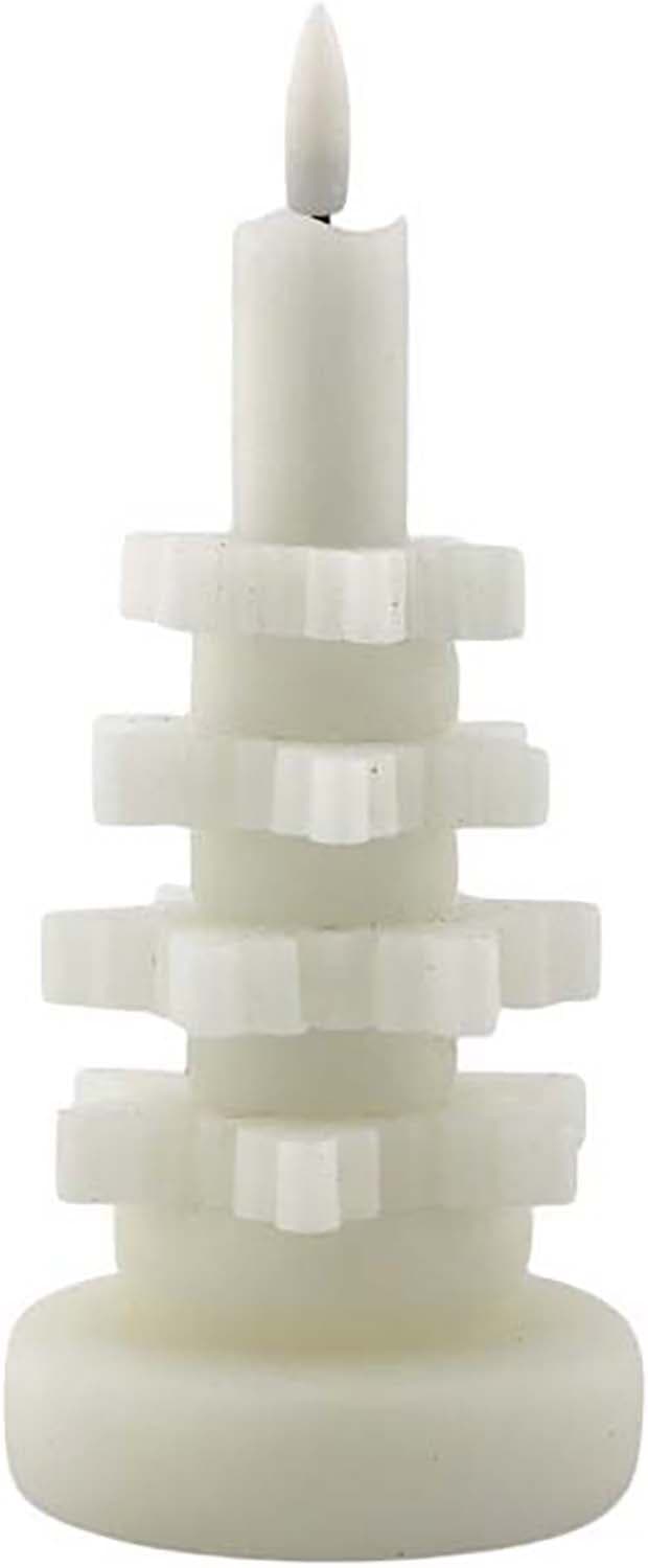 Bomont Collection Deco Candle Stackable Stars 18x8x8cm Wit