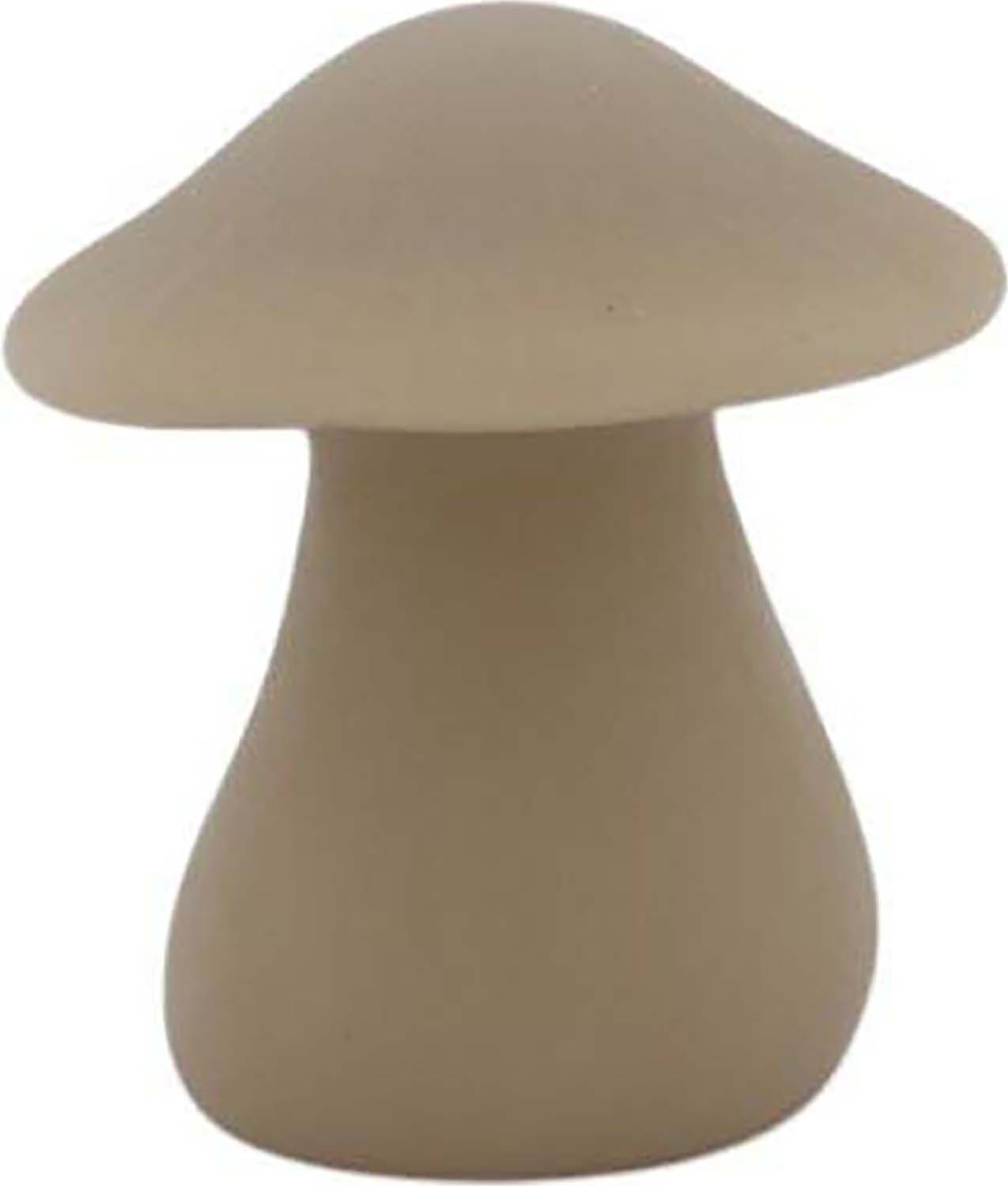 Bomont Collection LED Candle Mushroom 2Ass  LED 11,5x10x10cm w. remo Taupe Bomont Collection LED Candle Mushroom 2Ass  LED 11,5x10x10cm w. remo Taupe