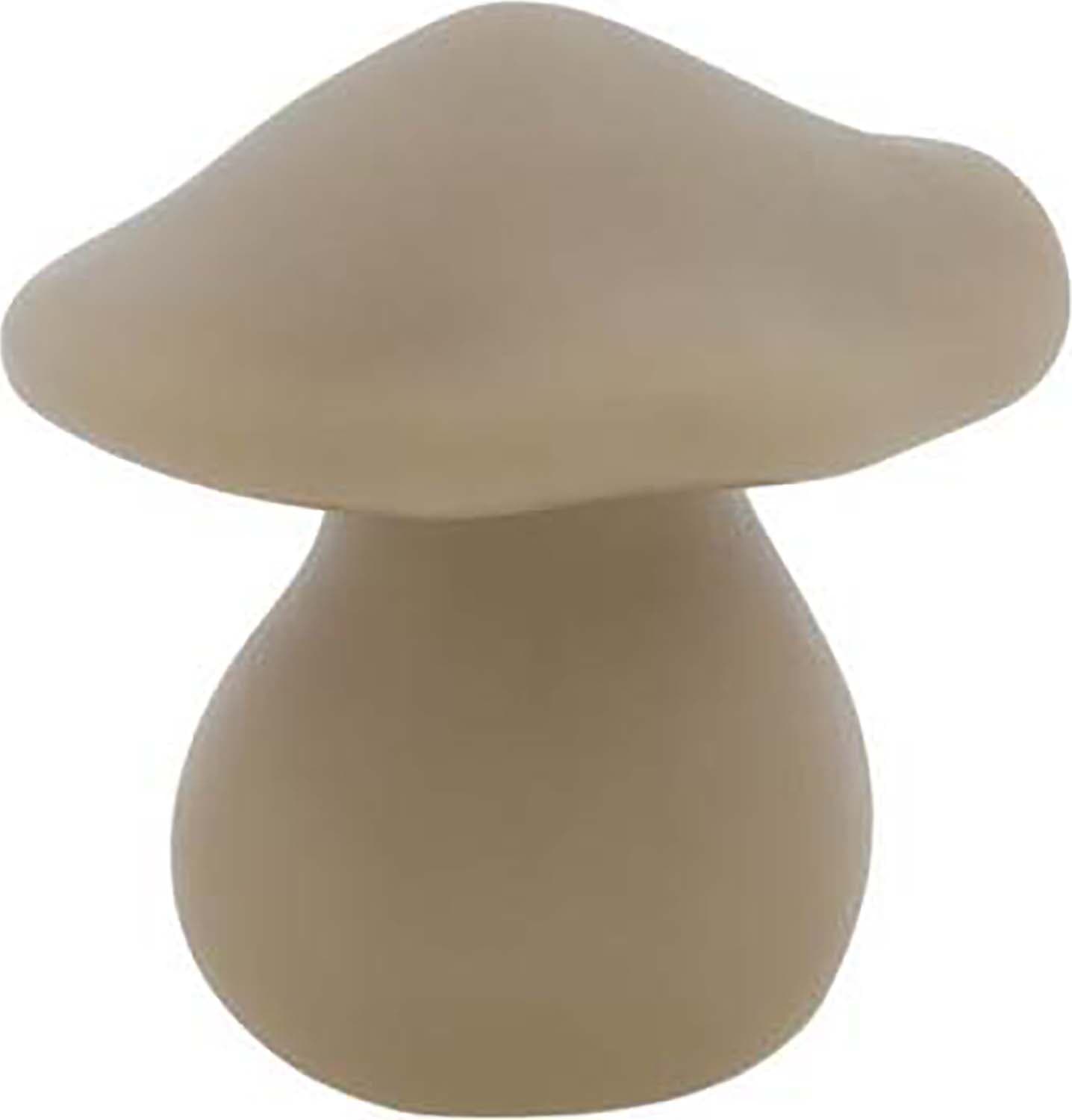 Bomont Collection LED-kaars Mushroom 17,5 x 17 x 17 cm Taupe