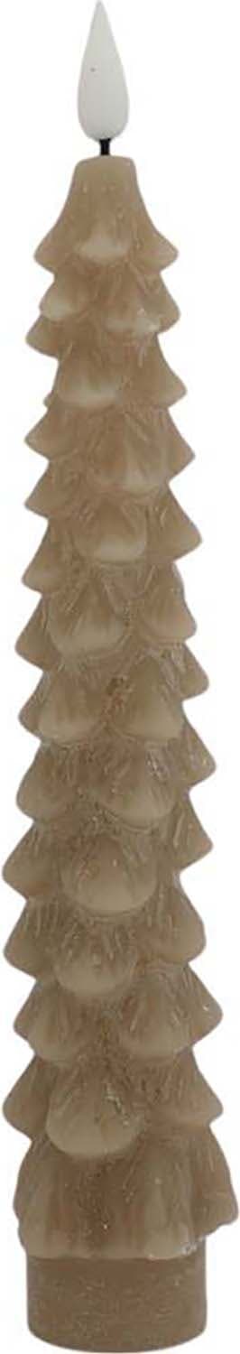Bomont Collection LED Candle Pinetree Set 2 LED 25cm Taupe Bomont Collection LED Candle Pinetree Set 2 LED 25cm Taupe