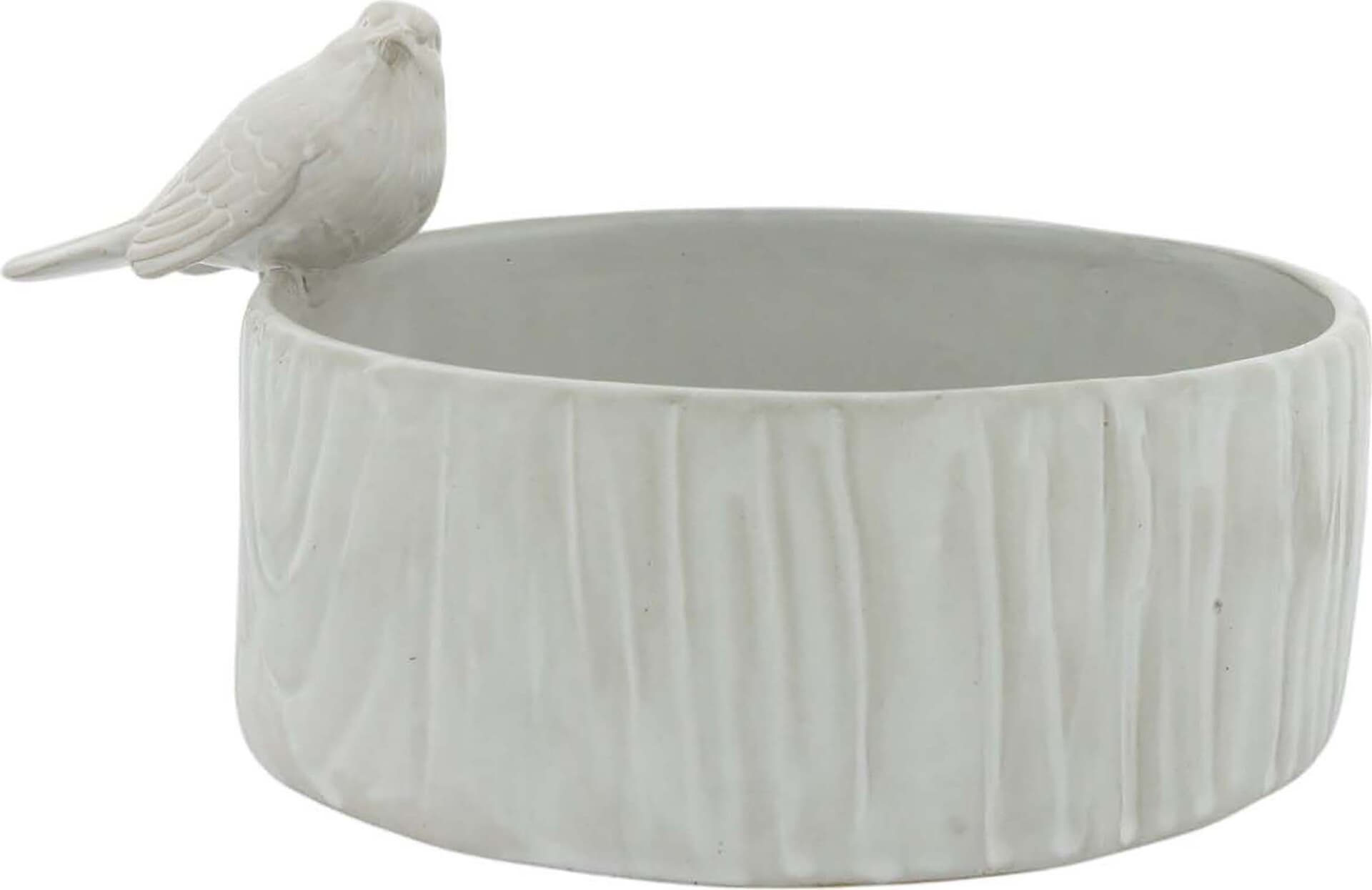 Bomont Collection Bowl Bird Ella 8,5x26x26cm Wit
