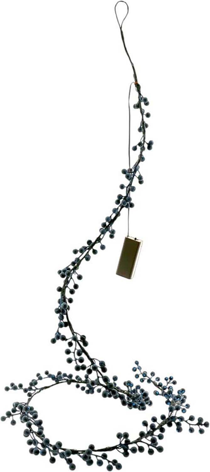 Bomont Collection Garland Juniper LED 210cm Blauw Bomont Collection Garland Juniper LED 210cm Blauw