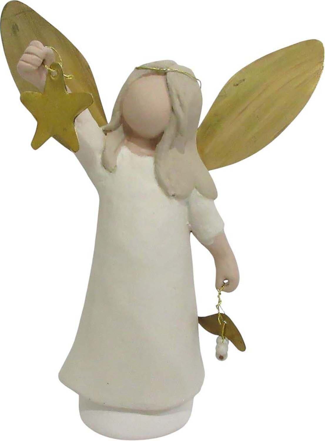 Bomont Collection Decoratie Engel Noelle M 18 x 7 x 15 cm Goud