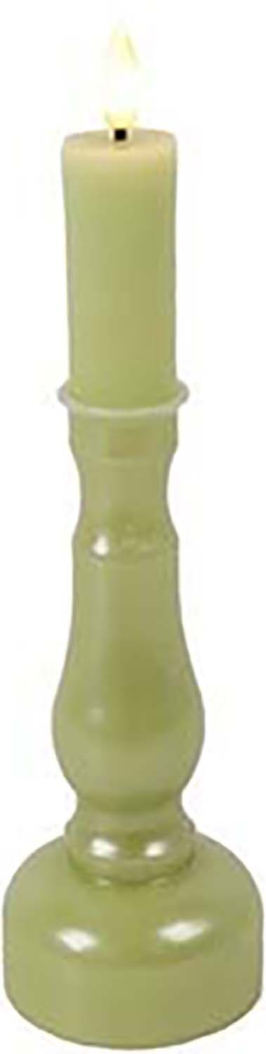 Bomont Collection Kaars Nuala LED L 7,5*B 7,5*H 24 Cm Groen